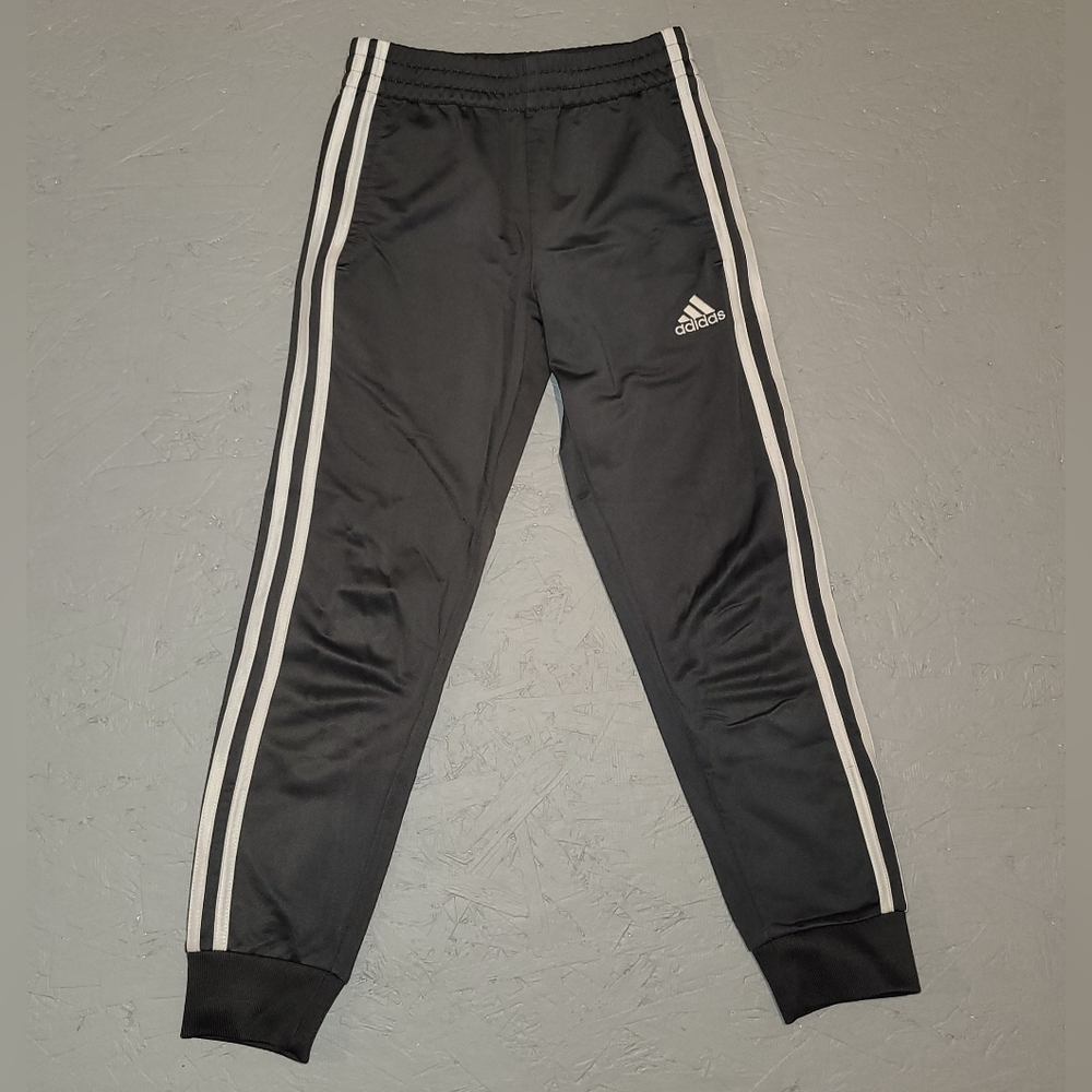 Adidas Sweat Pants, Boys S, Gray